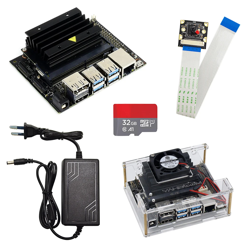 Nvidia Jetson Nano Developer Kit B01 версия linux Demo Board AI Platform | Компьютеры и офис