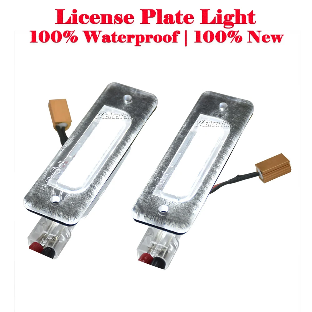 

1 пара белых светодиодных ламп для номерного знака для BMW 5-Series E34 M5 518i 520i 525i 7-Series E32 730i 735i 740i 750i