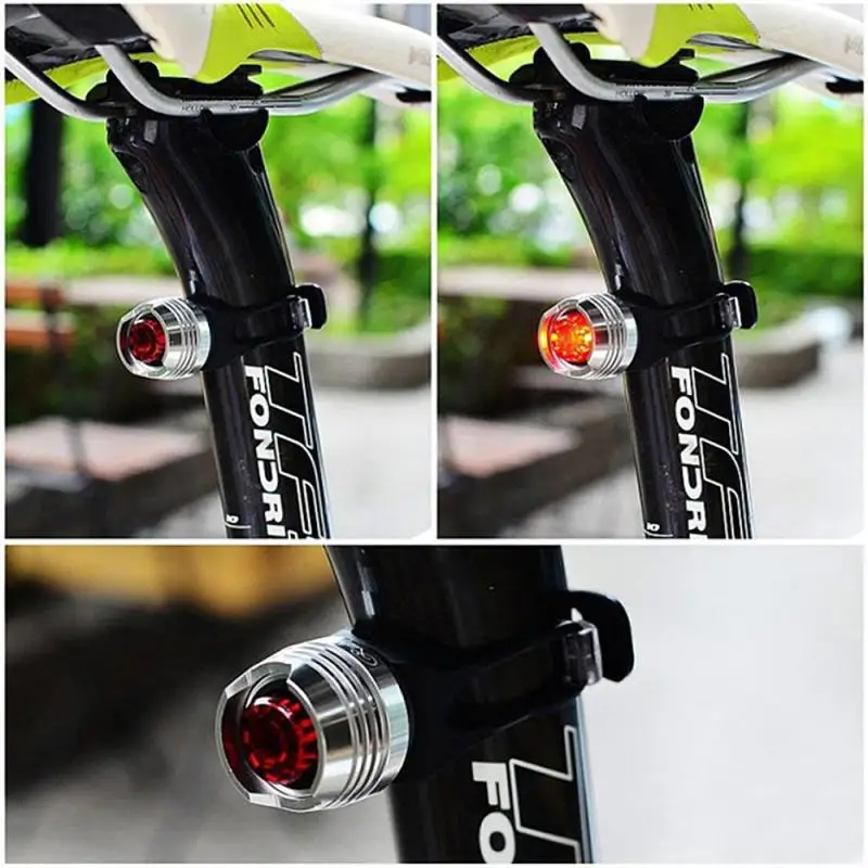

2020 New MTB Bike Cycling Light Tail lamp Waterproof Rear Tail Light LED USB Rechargeable Bicycle Light Safety Warning Light