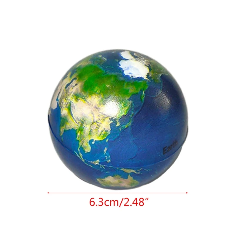 

9 Pcs Solar System Planet Balls Stress Relief Educational Toys Safe Sponge Solid Soft Ball Ideal Bouncy Ball Toy Gifts
