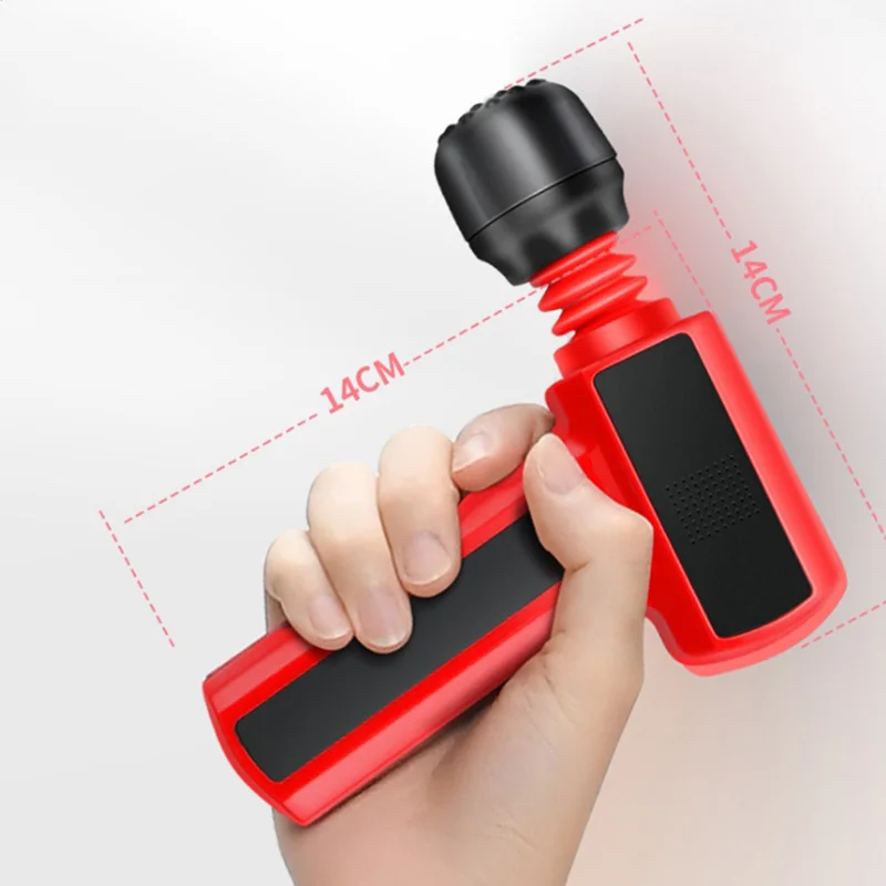 

USB Massage Gun Muscle Fascia Pain Relief Body Massage Exercising Relaxation