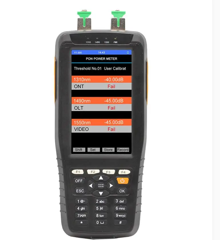 TM70B PON оптический измеритель мощности волокно с длиной волны 1310/1490 нм | Мобильные