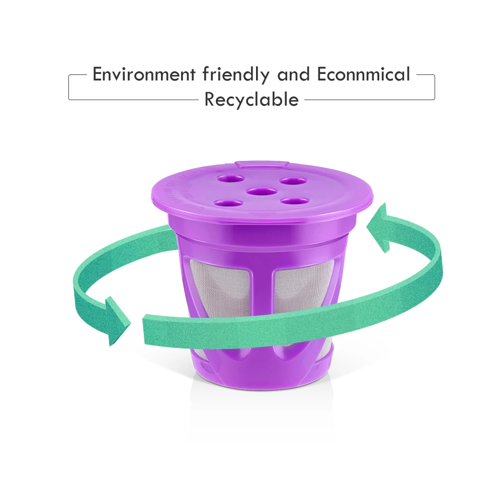 

Reusable K Cups For Keurig K Supreme and K Supreme Plus, Refillable Coffee Capsule Filter Pods Compatible With K-Cup Coffee Make