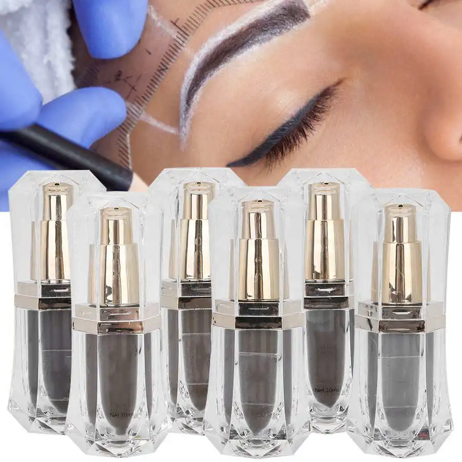 Tattoo Accessories 10ml Eyebrow Ink Pigment Easy Coloring Makeup Supplie |