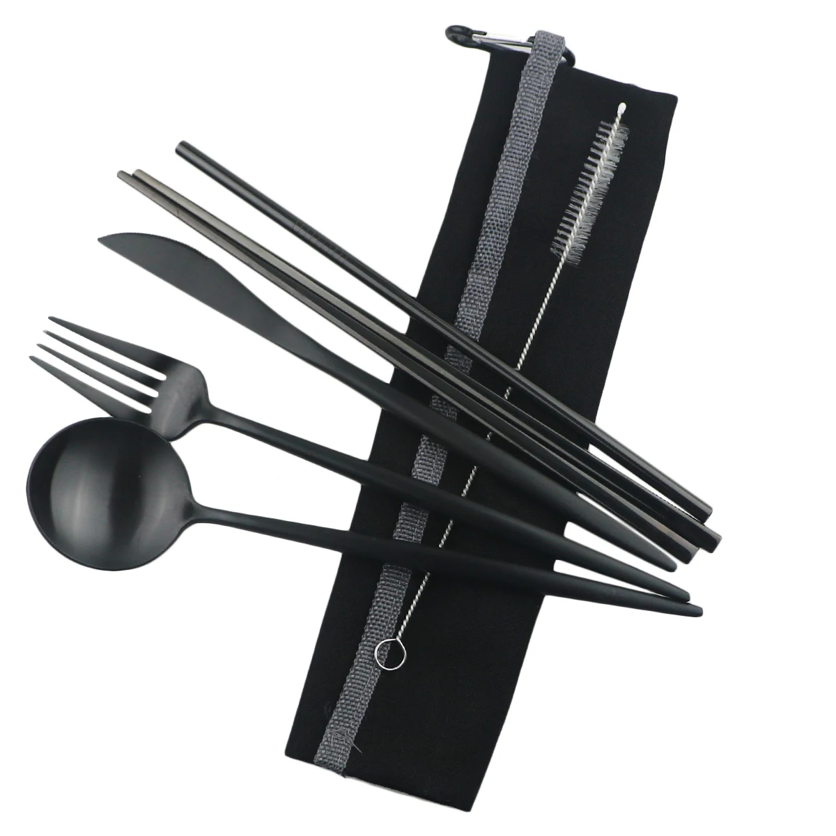 Радуга 18/10 столовая посуда из нержавеющей стали набор для хранения путешествий