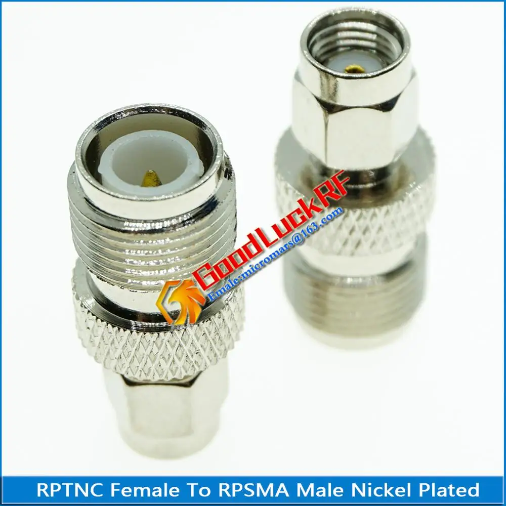 1X шт RP-TNC RPTNC RP TNC Female к RP-SMA RPSMA SMA Male Plug RPTNC-RPSMA никелевые прямые коаксиальный
