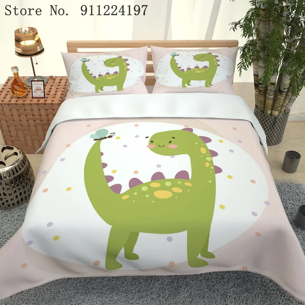 Серия животные постельное белье одеяло Постельное 3D чехол с откидной крышкой