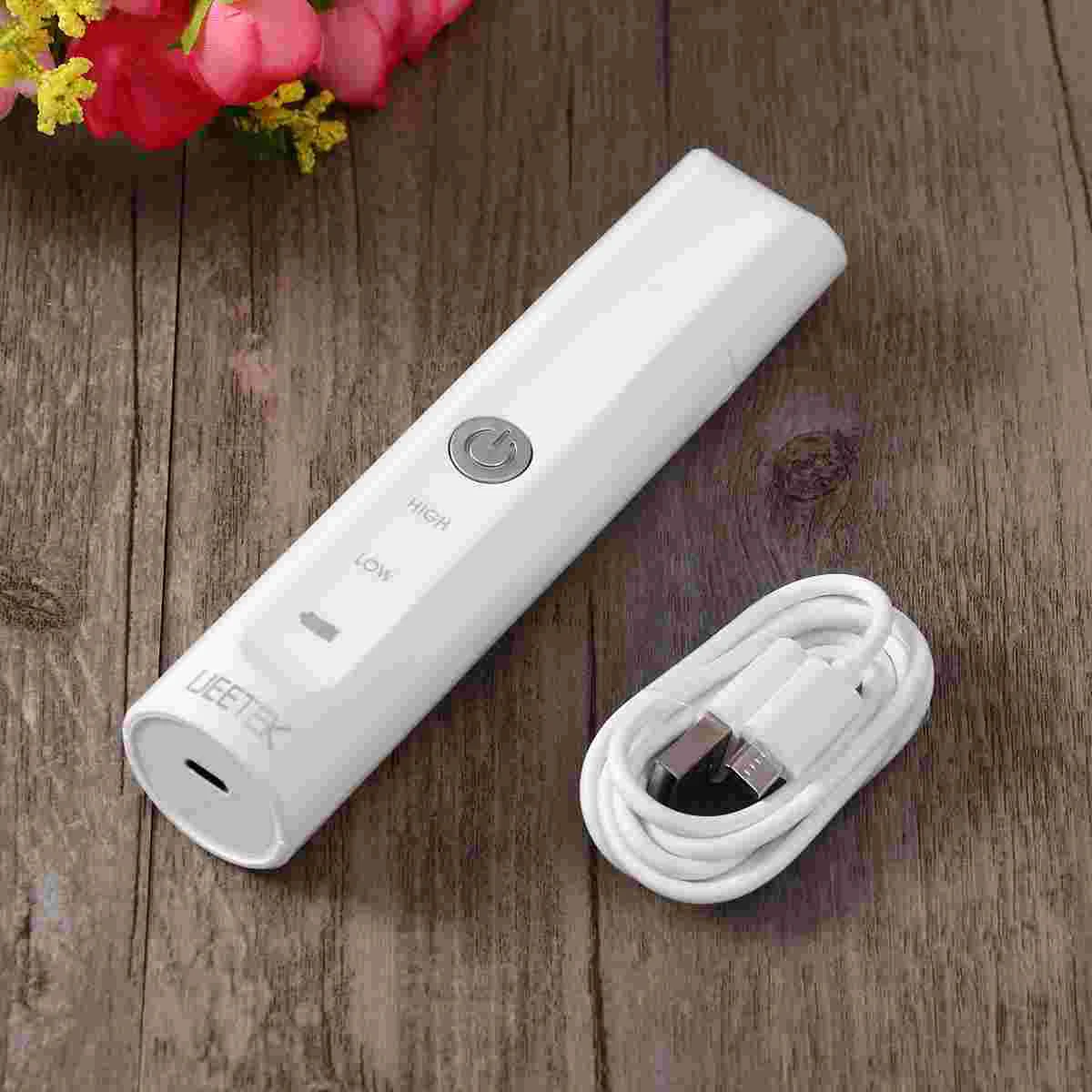 UEETEK Electric Pet Nail Grinder with Rechargeable Lithium Battery Painless Grooming Trimmer Clipper for Dog Cat Rabbit and | Дом и сад