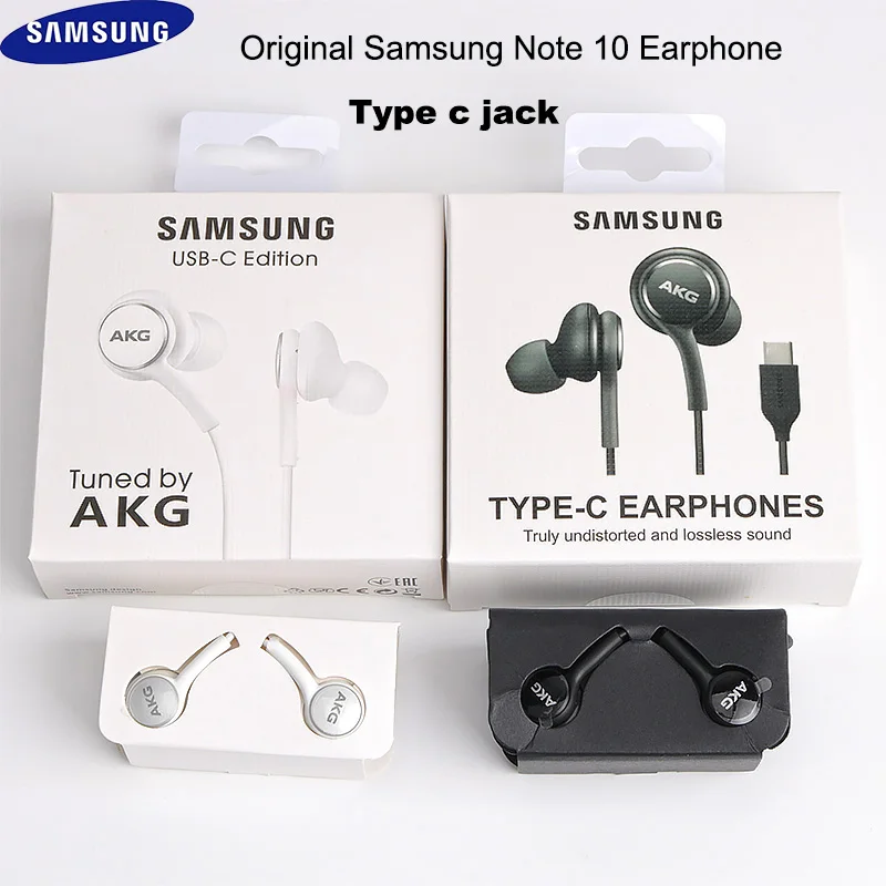 Оригинальные цифровые Hi-Fi наушники Samsung AKG DAC USB TYPE C с микрофоном/пультом