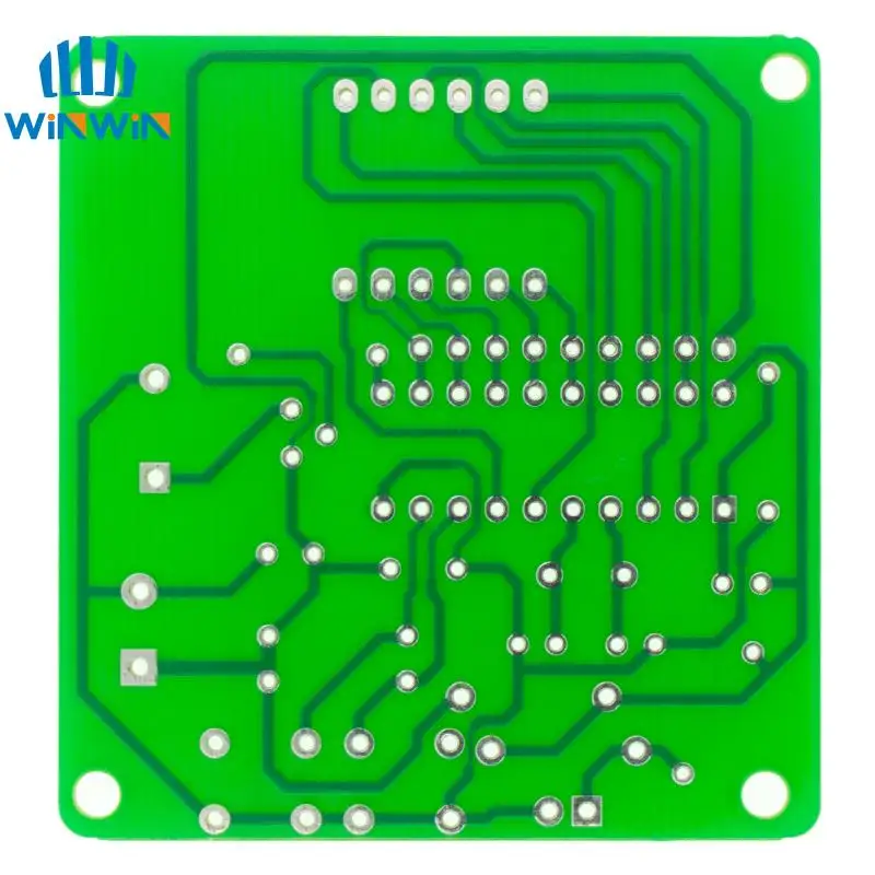 AT89C2051 Digital 4 Bits Electronic Clock Production Suite DIY Kit | Электронные компоненты и принадлежности
