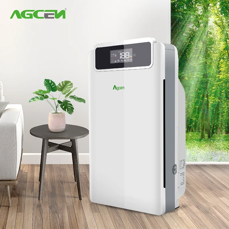 

AGCEN small hepa filter Air Purifier negative ions bar pm2.5 formaldehyde remove Portable for baby room
