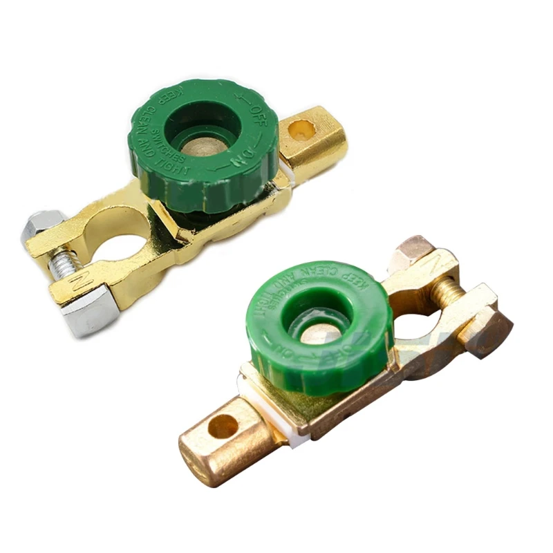 

2022 New Copper Battery Terminal Link Switch Quick Cut-off Disconnect Isolator Switch Auto Car Marine Boat Protector