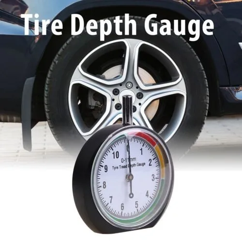 

Newest Tire Tread Depth Gauge Wheel Dimension Measurement For Auto Vehicle Tread Depth Gauge