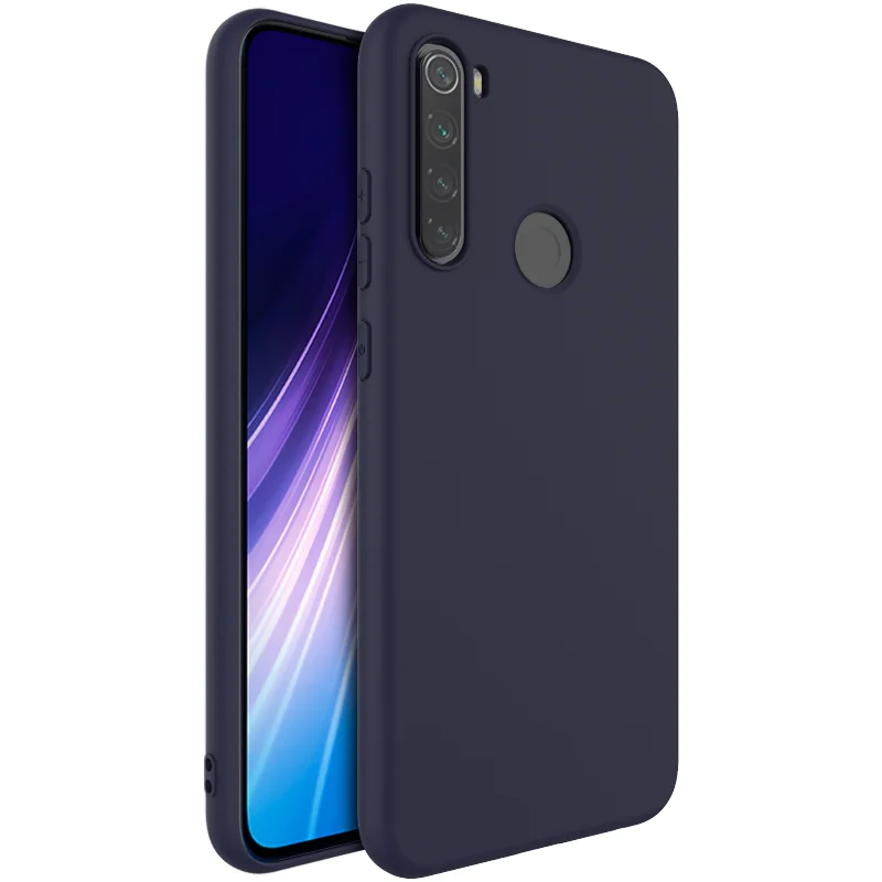 Для Xiaomi Redmi Note 8 T чехол IMAK Frosting ударопрочный Гибкий тонкий и мягкий светильник из