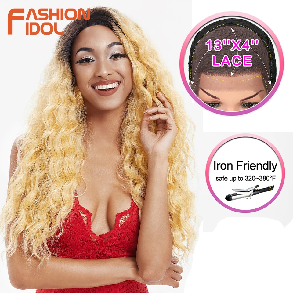 Парик женский синтетический со светлыми волосами 28 дюймов|Синтетические парики