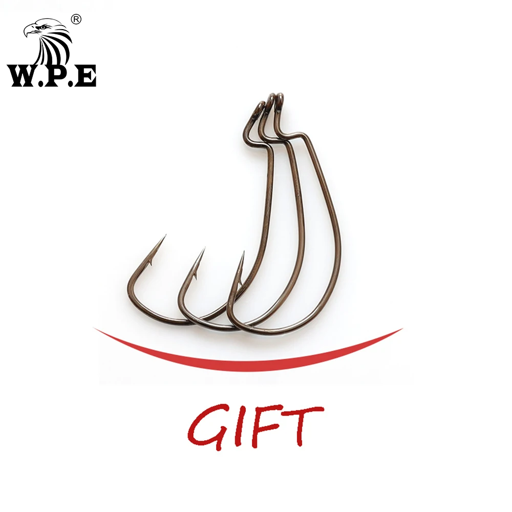 W. P.e брендовая Мягкая приманка 5 ярдов разноцветная силиконовая джиг плавающая