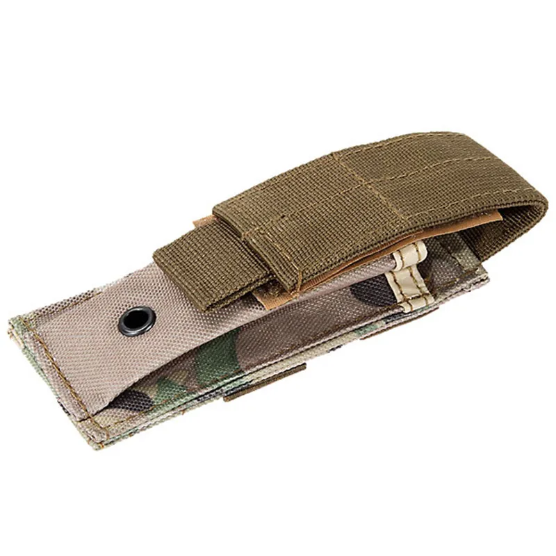 CP Camo Многофункциональный практичный Тактический нейлоновый фонарик кобура складной нож подсумок Охота Кемпинг Спорт на открытом воздухе - Цвет: CP Camo