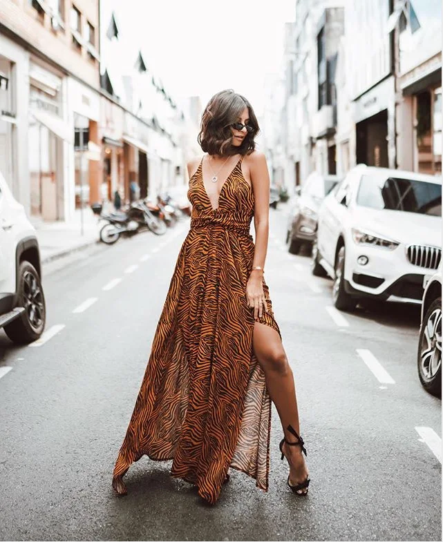 

Bohemian Style Evening Dresses Long Woman Gown Robe De Soir Parties Vintage Bride Dress Prom Party Gowns BAZIIINGAAA