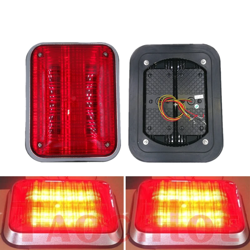 1 шт. 12В 24В светодиодные стробоскопические огни для пожарная машина скорой помощи