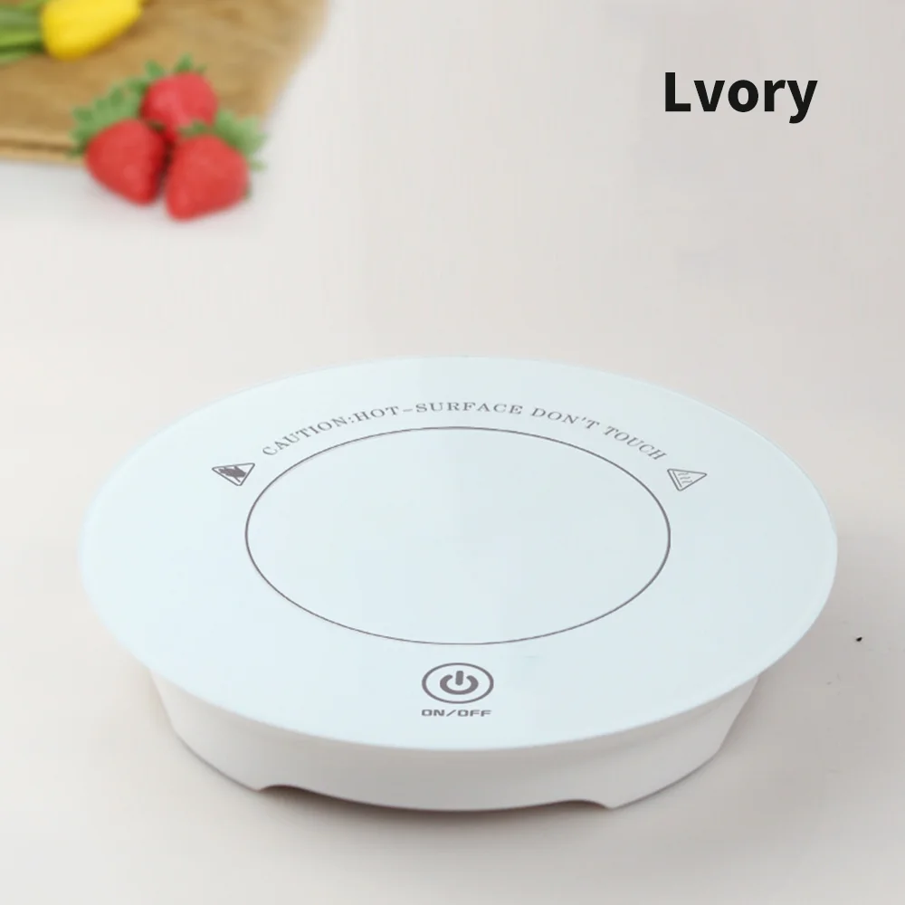 220V Coffee Mug Cup Warmer for Home Office Milk Tea Water Heating Pad Keep Drink Warm Heater Mugs Coaster EU Plug | Бытовая техника