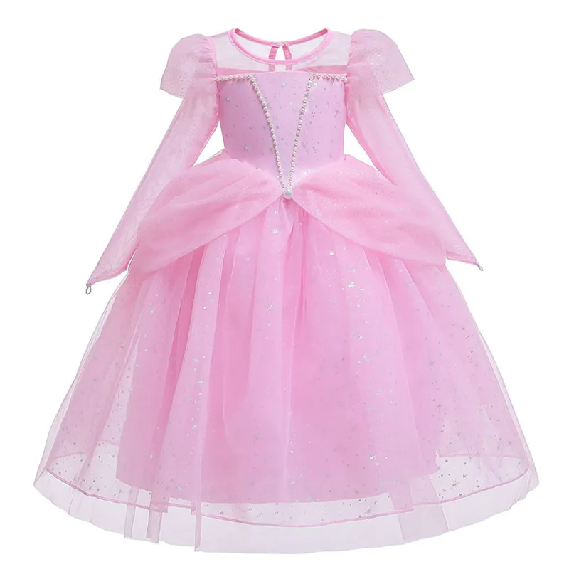 Новинка 2022 платье Эльзы для девочек в реальности необычный костюм принцессы с