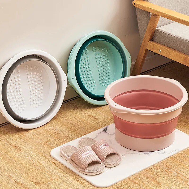 

1 шт., складная пластиковая баня для ног, 10 л