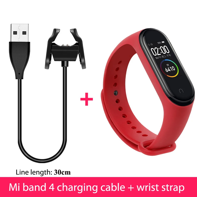 3444 Для Xiaomi mi Band 4 usb зарядный кабель запасной переходник для зарядного устройства кабельный зажим mi Band 4 3 2 Аксессуары - Цвет: 3444