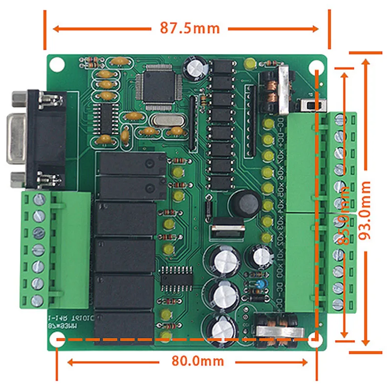 DC24V FX1N-14MR промышленная плата управления PLC программируемый логический контроль ler
