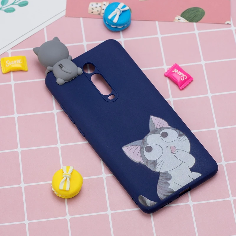 3D игрушки силиконовый чехол mi 9 T для Xiaomi mi 9 T Pro Чехол mi 9 T мультяшный чехол для Xiaomi mi 9 T чехол Xiaomi mi 9 T чехол красный mi K20 Pro