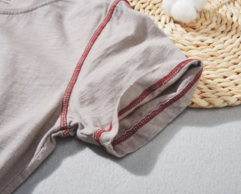 

2021 Summer New Short-sleeved T-shirt Solid Color Cotton Round Neck Bottoming Shirt Men's Slim Simple Casual Half-sleeved