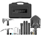 Складная лопата для кемпинга, многофункциональные садовые инструменты и оборудование, военный топор, набор инструментов для копания, лопата для выживания