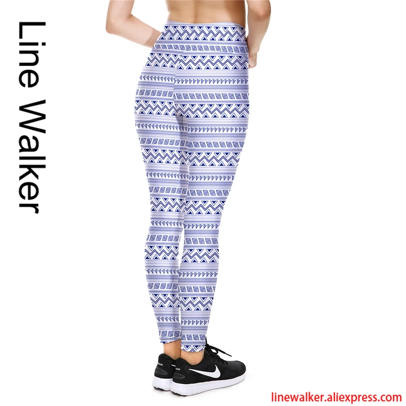 Женские леггинсы с высокой талией мини-леггинсы геометрическим рисунком для