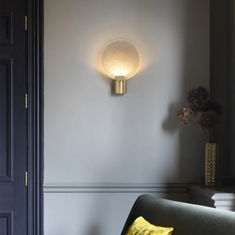 

Modern Minimalist Pendant Light Lamp Nordic Ceiling Clothing Decoration glass ball Lamp for Living Room Bedroom Dining Room