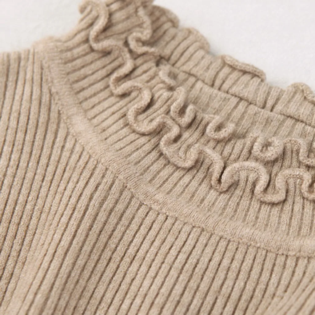 Женский свитер с высоким воротником зимний теплый женский джемпер круглым