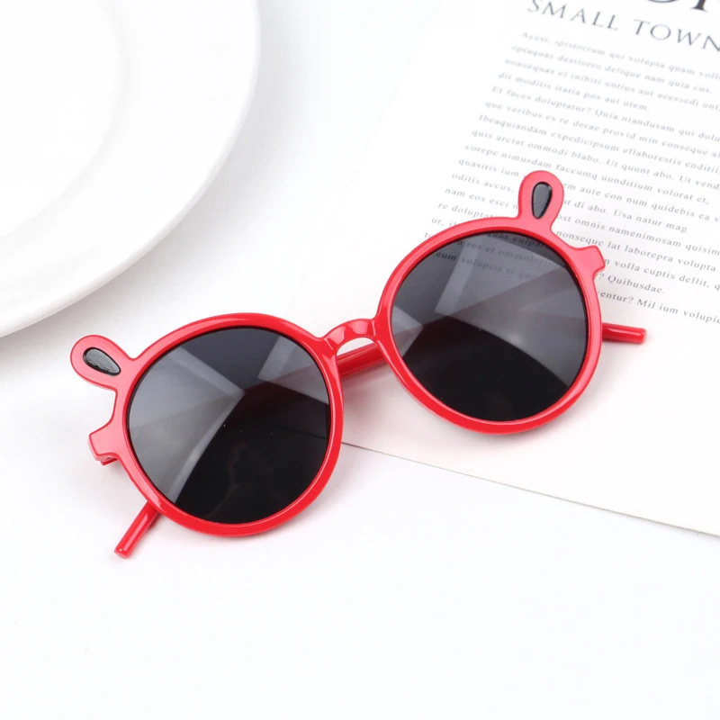 

Children Eyeglasses Cute Baby Rabbit Ears Sun Glasses Boys Girls Kids Sunglasses 3-8T