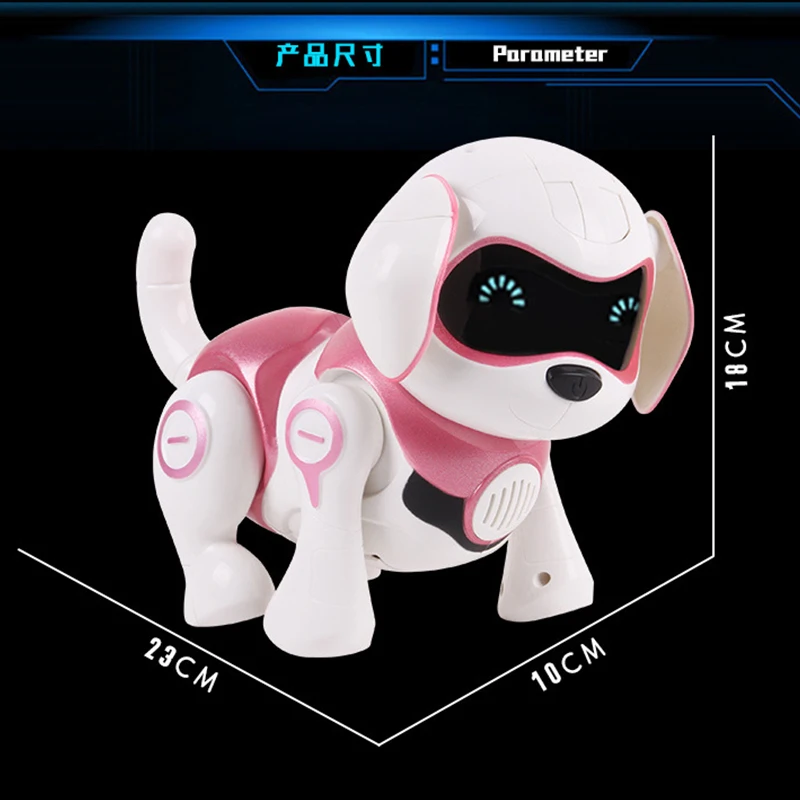 

Smart Robot Electronic Pet Induction toy Dog Control Dog Interactive Program Dancing Walk Robotic Animal Toy Gesture Following