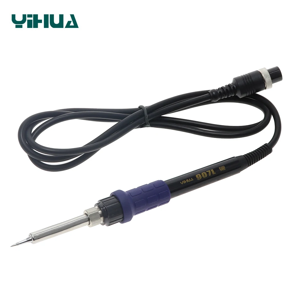 

YIHUA 907L electric soldering iron handle 45W is suitable for YIHUA 938BD+ rework station handle replacement