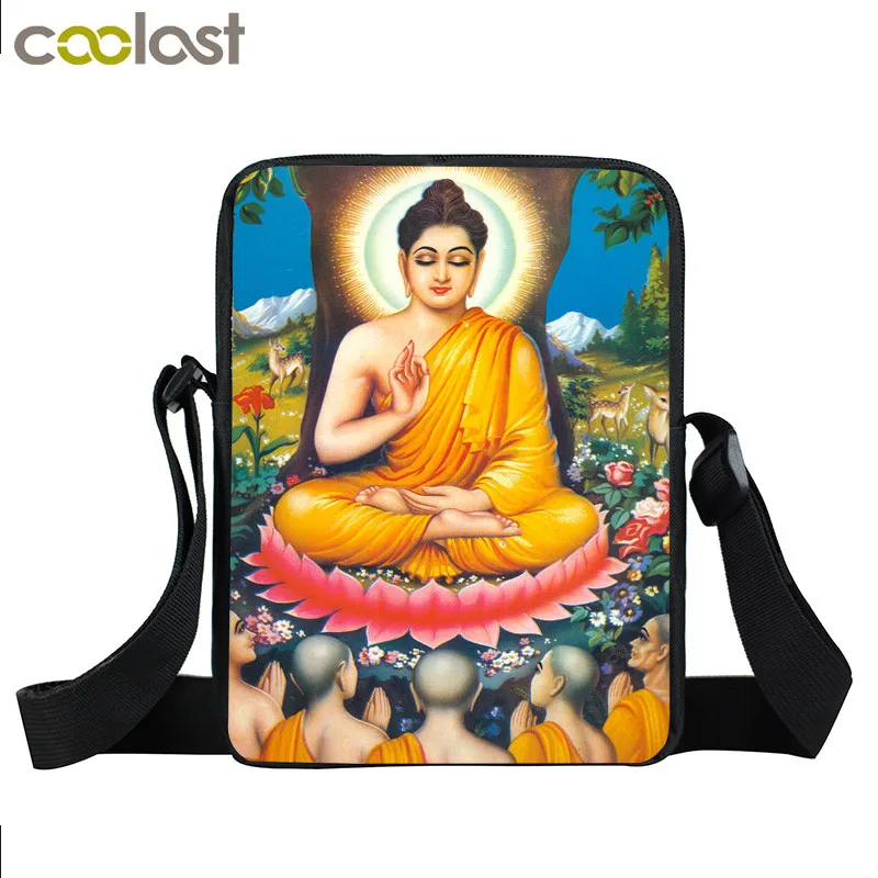 Siddhartha Gautama Buddha мини сумка мессенджер женские сумки внутренний мир буддизм дхиана