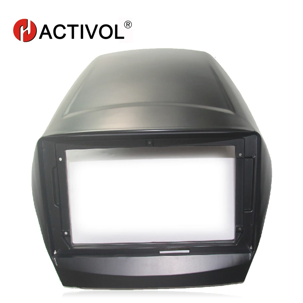 HACTIVOL 2 Din автомобильный радиоприемник с рамкой для HYUNDAI IX35 Tucson 2010 2016 DVD плеер панель