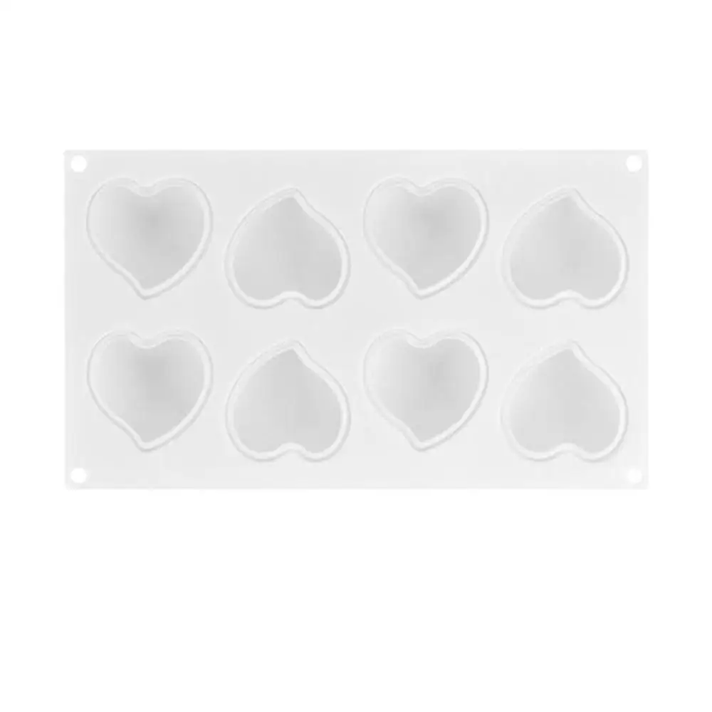 3D Сердце фигурные силиконовые формы для украшения тортов мусс инструменты