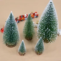 cross border mini christmas light cedar pine tree decoration desktop counter display props christmas gifts
