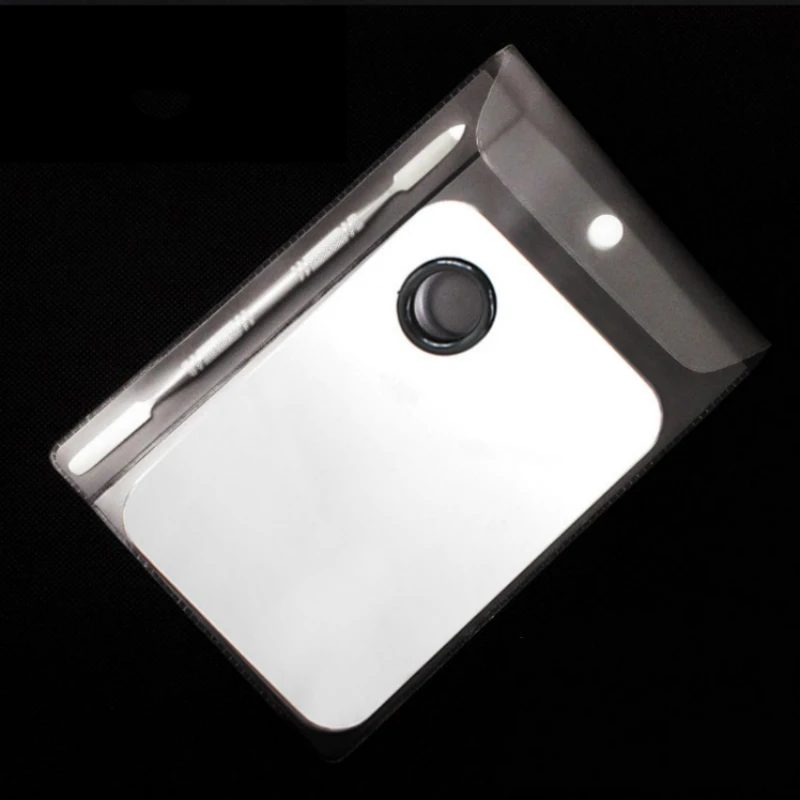 Смесительная пластина для лака дизайна ногтей Тональная основа из нержавеющей