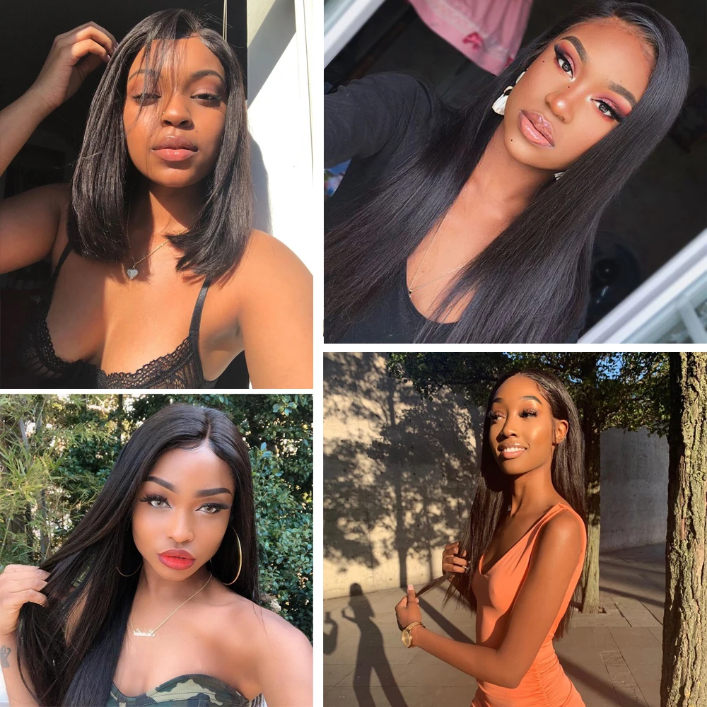 VSHOW бразильские прямые человеческие волосы пряди 3 или 4 пряди remy Hair Weave High Ratio hair для наращивания надувные не секущиеся концы