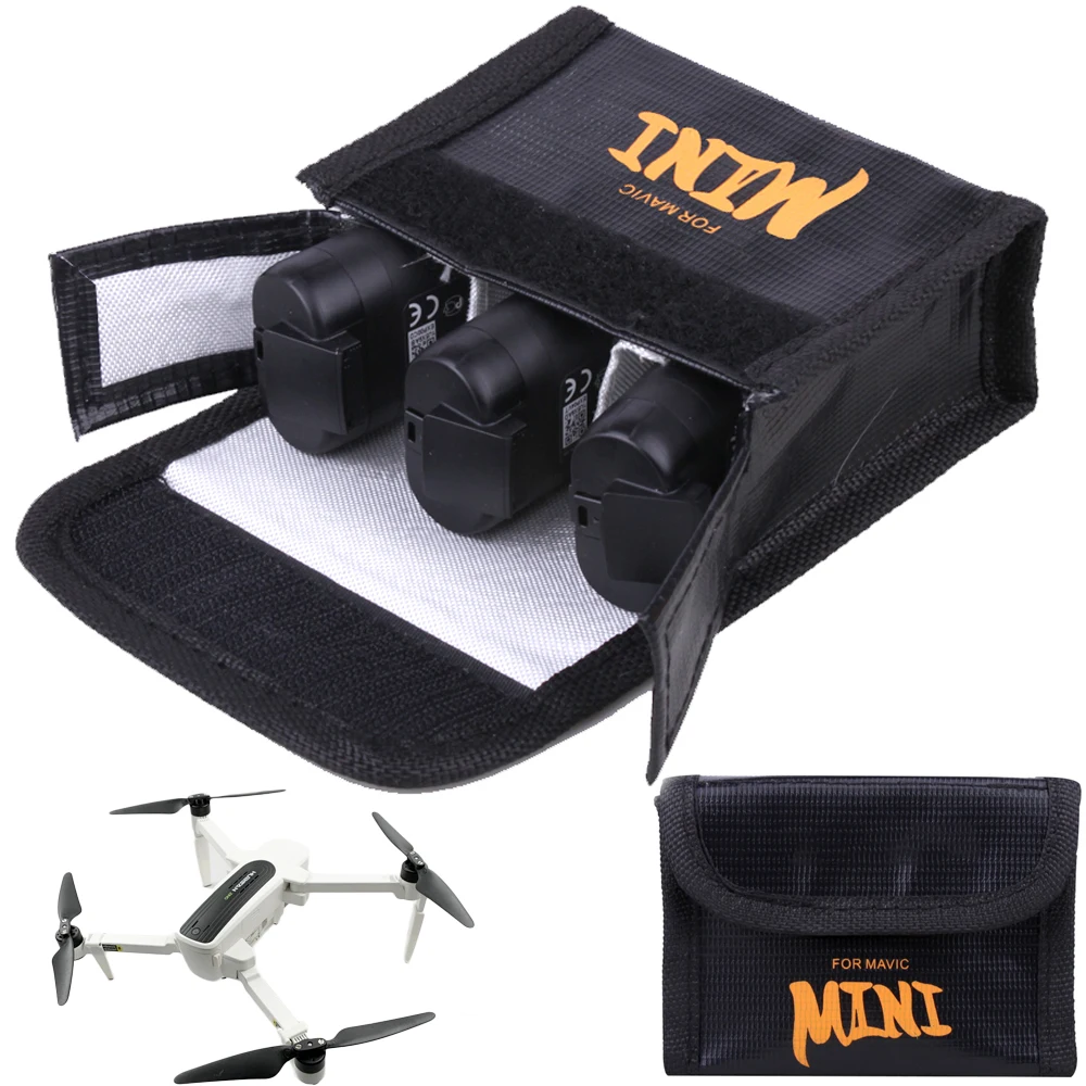 LiPo безопасная сумка для батареи мини хранения DJI MAVIC термостойкость