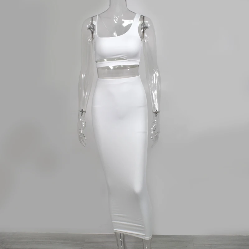 Женское Двухслойное летнее платье Макси Parthea облегающее длинное с вырезом на