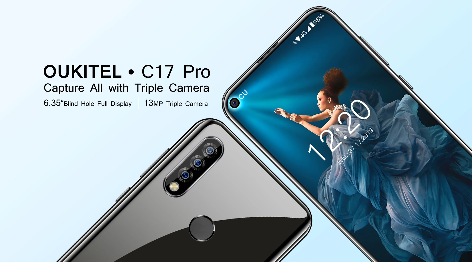 OUKITEL C17 PRO C17PRO 6,3" Android 9,0 мобильный телефон MTK6763 Восьмиядерный двойной 4G sim-карта смартфон 3900 мАч 5V2A Быстрая зарядка
