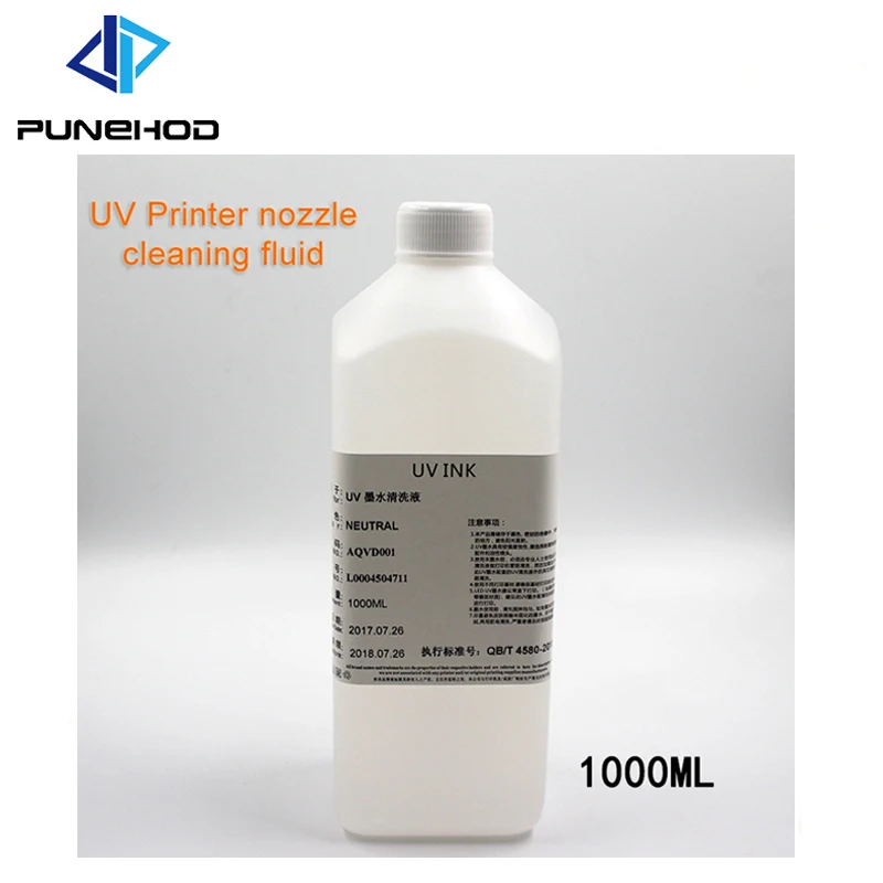 

1L UV printer nozzle cleaning fluid for epson nozzle printhead R330 R1390 DX5 XP600 TX800
