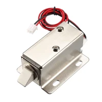 dc 6v 1 5a 11 4mm electromagnetic solenoid lock assembly for electric lock cabinet door lock
