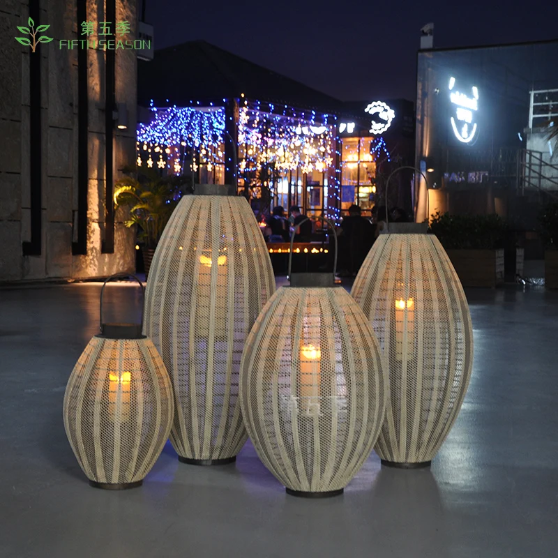 Винтажный подсвечник на заказ китайский Ретро бамбуковый скандинавский