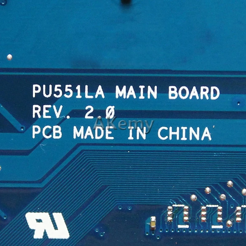 AK PU551LA материнская плата для ноутбука asus PRO551L PU551L тест оригинальная rev 2 0 2957U |